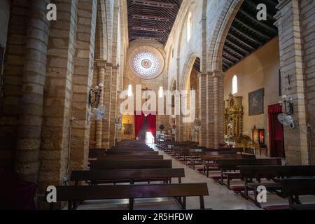 Église de San Lorenzo intérieur - route des Églises Fernandes - Cordoue, Andalousie, Espagne Banque D'Images