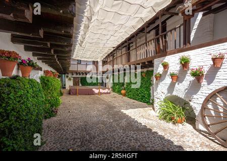 Posada del Potro Cour - Cordoue, Andalousie, Espagne Banque D'Images