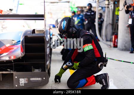 Le Mans, France. 04th juin 2023. Au cours de la journée d'essai des 24 heures du Mans 2023 sur le circuit des 24 heures du Mans sur 4 juin 2023 au Mans, France - photo Joao Filipe/DPPI crédit: DPPI Media/Alamy Live News Banque D'Images