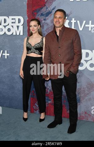 Amanda Seyfried, Thomas Sadoski Banque D'Images