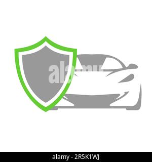 Icône de liage de voiture. Film de protection de peinture, PPF. Pellicule de vinyle. Icône vectorielle isolée sur fond blanc.Vector Button est un graphique simple et élégant. Illustration de Vecteur