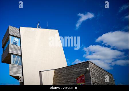 Tour d'observation de Rossall point, Fleetwood Banque D'Images