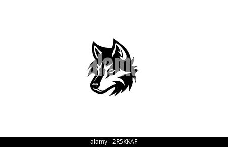 Logo Wolf Wild Vector Illustration de Vecteur