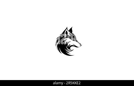 Logo Wolf Wild Vector Illustration de Vecteur
