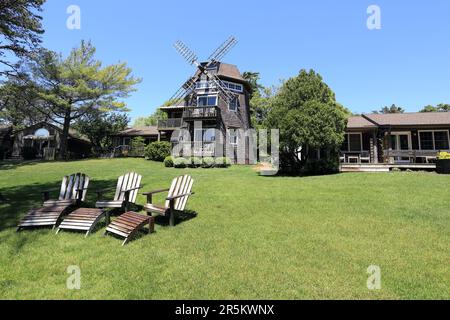 Le Hampton Maid Hotel Hampton Bays long Island New York Banque D'Images