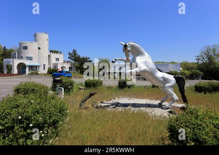 Casa Basso Restaurant italien Westhampton long Island New York Banque D'Images