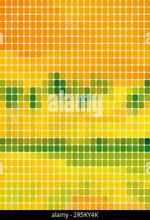 Palmiers sur fond de coucher de soleil rétro. Palmiers tropicaux sur fond de coucher de soleil futuriste. Conception de produits promotionnels, bannière et Illustration de Vecteur