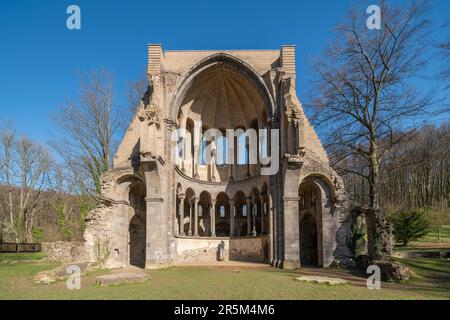 Les ruines du monastère Heisterbach Königswinter par Bonn Banque D'Images