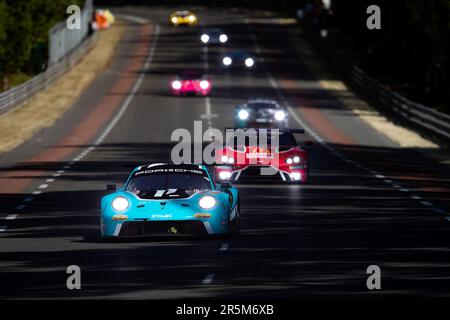 Le Mans, France. 04th juin 2023. Au cours de la journée d'essai des 24 heures du Mans 2023 sur le circuit des 24 heures du Mans sur 4 juin 2023 au Mans, France - photo Joao Filipe/DPPI crédit: DPPI Media/Alamy Live News Banque D'Images