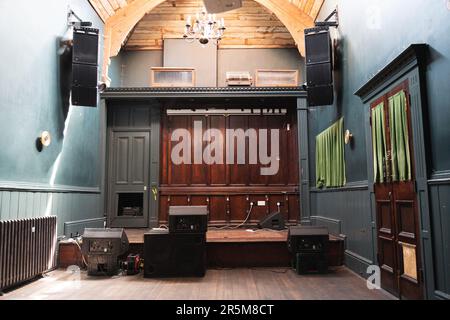 Le Castle Hotel est un bar animé et un lieu de concerts ; il est situé au 66 Oldham Street dans le célèbre quartier du nord, Manchester-Royaume-Uni Banque D'Images