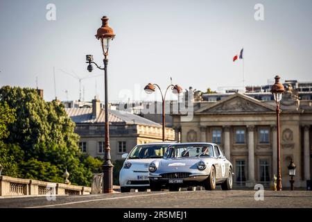 11 Mallie NAQUET, Yannick BURGAT, Ferrari 330 GTC 1966, pendant le Rallye des Princesses Richard mille de 3 juin à 8, 2023 entre Paris et Nice, France - photo Gregory Lenormand/DPPI crédit: DPPI Media/Alamy Live News Banque D'Images