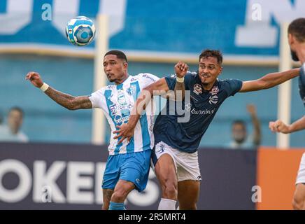 Belem, Brésil. 04th juin 2023. PA - BELEM - 06/04/2023 - BRAZILEIRO C 2023, PAYSANDU X SAO JOSE - Mario Sergio joueur de Paysandu lors d'un match contre Sao Jose au stade Curuzu pour le championnat brésilien C 2023. Photo: Fernando Torres/AGIF/Sipa USA crédit: SIPA USA/Alay Live News Banque D'Images