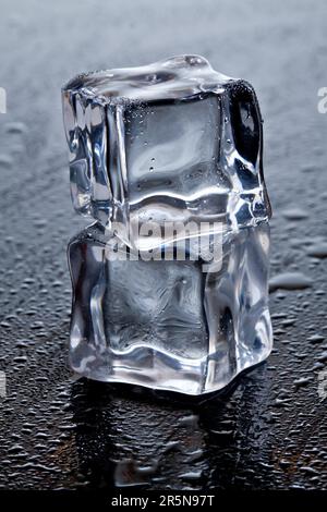 cubes de glace Banque D'Images