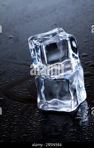 cubes de glace Banque D'Images