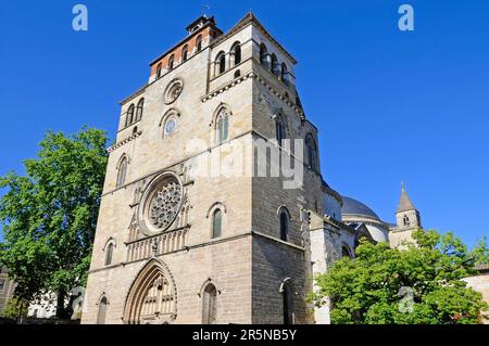 Cathédrale Saint-Etienne, Lot, Cahors, voie de Saint-Jacques, Département du Lot, midi-Pyrénées, France Banque D'Images