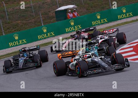 Montmelo, Espagne. 4th juin 2023. Les coureurs participent au Grand Prix d'Espagne de Formule 1 2023 au circuit de Catalogne à Montmelo, Espagne, 4 juin 2023. Crédit: Pablo Morano/Xinhua/Alay Live News Banque D'Images