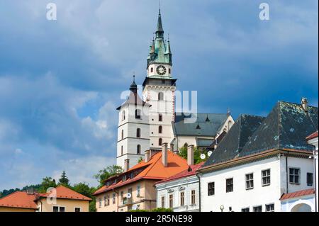 Église Saint-Laurent Catherine, Kremnica, Slovaquie, Kremnitz Banque D'Images