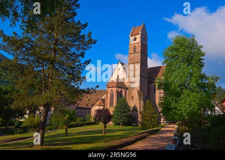 Alpirsbach, Abbaye bénédictine, Église de l'Abbaye, Forêt Noire, Bade-Wurtemberg, Allemagne Banque D'Images