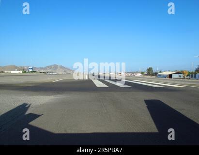 Aéroport de Nazca au Pérou, Amérique du Sud Banque D'Images