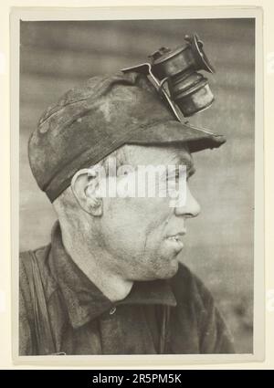 Un mineur anglais, Pennsylvanie Date : 1920 artiste : Lewis Wickes Hine American, 1874–1940 Banque D'Images