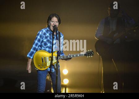 Paris, France. 31st mai 2023. John Fogerty se produit à la Seine musicale à Paris, en France, sur 31 mai 2023. Photo de Christophe Meng ABACAPRESS.COM crédit: Abaca Press/Alay Live News Banque D'Images