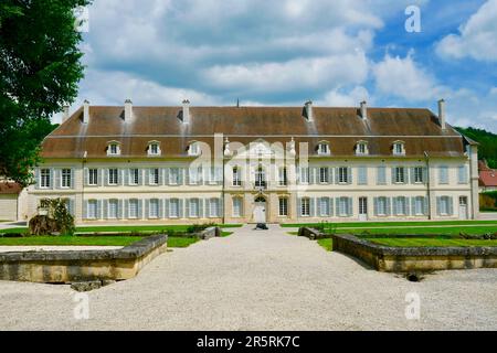 France, haute Marne, Parc national des forêts de Champagne et de Bourgogne, Auberive, abbaye cistercienne fondée en 1135 Banque D'Images