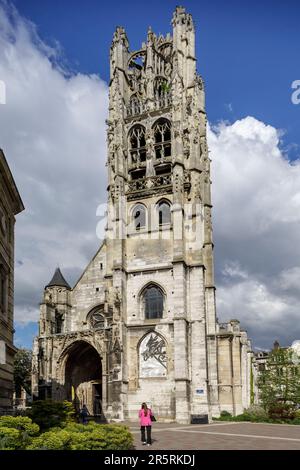 France, Seine-Maritime, Rouen, Musée le Secq des Tournelles, créé en 1920, il présente une collection de ferronnerie, abritée dans une église désaffectée du 15e siècle, ancienne église Saint-Laurent Banque D'Images