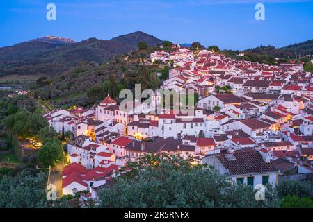 Portugal, région de l'Alentejo, village médiéval de Castelo de vide Banque D'Images