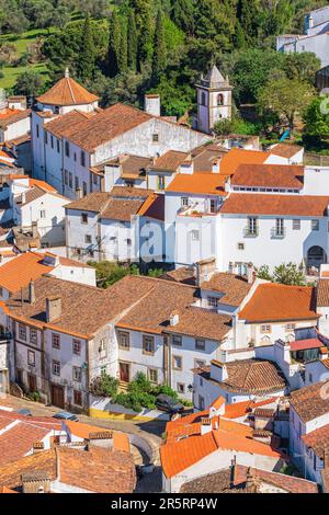 Le Portugal, l'Alentejo, Castelo de Vide Banque D'Images