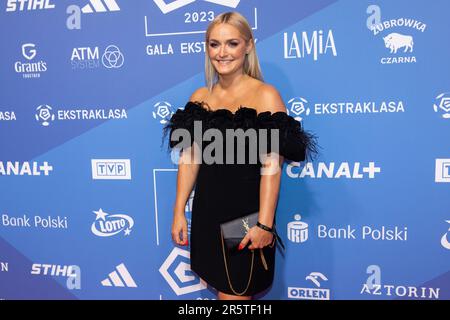 Varsovie, Pologne. 29th mai 2023. AIDA Bella vu lors du Gala d'Ekstraklasa 2023 à Varsovie. Crédit : SOPA Images Limited/Alamy Live News Banque D'Images