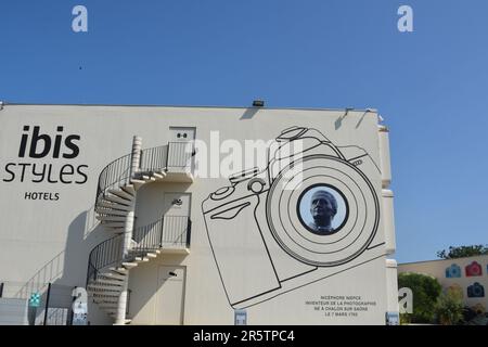 Hôtels ibis styles, Chalons sur Saône, Saône-et-Loire, France Banque D'Images