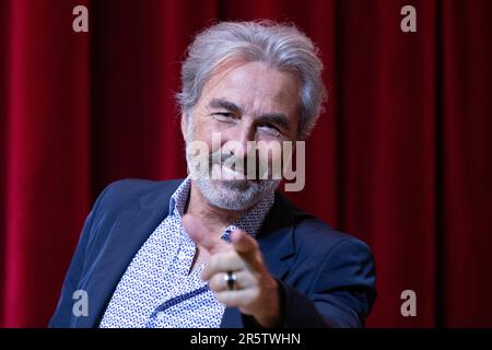 Rome, Italie. 05th juin 2023. Luciano Mattia Cannito assiste à la séance photo de la présentation de la saison 2023/2024 du Théâtre de Brancaccio à Rome (photo de Matteo Nardone/Pacific Press) Credit: Pacific Press Media production Corp./Alay Live News Banque D'Images