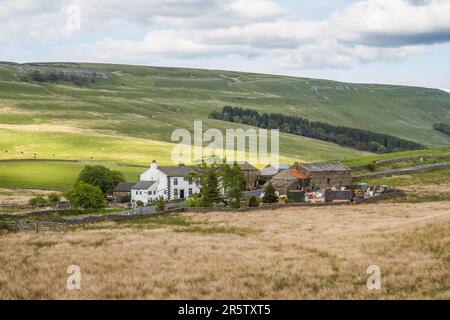 27.06.23 Garsdale Head, Cumbria, Royaume-Uni. Garsdale Head est un hameau principalement dans le district de South Lakeland de Cumbria Banque D'Images
