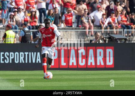 Lisbonne, Portugal. 04 juin 2023. Lisbonne, Portugal. Braga de Portugal Bruma (27) en action lors de la finale de la coupe portugaise Braga vs Porto crédit: Alexandre de Sousa/Alamy Live News Banque D'Images