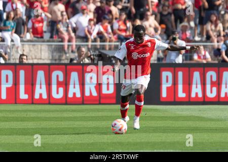 Lisbonne, Portugal. 04 juin 2023. Lisbonne, Portugal. Braga de Portugal Bruma (27) en action lors de la finale de la coupe portugaise Braga vs Porto crédit: Alexandre de Sousa/Alamy Live News Banque D'Images