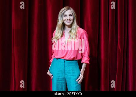 5 juin 2023, Rome, Italie: Lorella Cuccarini participe à la séance photo de la présentation de la saison 2023/2024 du Théâtre de Brancaccio à Rome (Credit image: © Matteo Nardone/Pacific Press via ZUMA Press Wire) USAGE ÉDITORIAL SEULEMENT! Non destiné À un usage commercial ! Banque D'Images