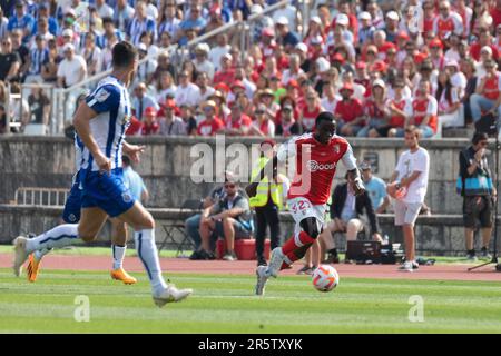 Lisbonne, Portugal. 04 juin 2023. Lisbonne, Portugal. Braga de Portugal Bruma (27) en action lors de la finale de la coupe portugaise Braga vs Porto crédit: Alexandre de Sousa/Alamy Live News Banque D'Images