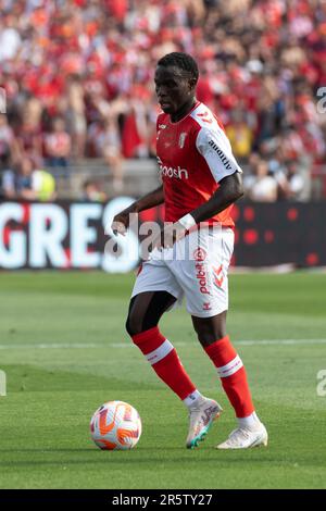 Lisbonne, Portugal. 04 juin 2023. Lisbonne, Portugal. Braga de Portugal Bruma (27) en action lors de la finale de la coupe portugaise Braga vs Porto crédit: Alexandre de Sousa/Alamy Live News Banque D'Images