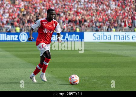 Lisbonne, Portugal. 04 juin 2023. Lisbonne, Portugal. Braga de Portugal Bruma (27) en action lors de la finale de la coupe portugaise Braga vs Porto crédit: Alexandre de Sousa/Alamy Live News Banque D'Images