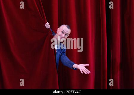 5 juin 2023, Rome, Italie: Arturo Brachetti participe à la séance photo de la présentation de la saison 2023/2024 du Théâtre de Brancaccio à Rome (Credit image: © Matteo Nardone/Pacific Press via ZUMA Press Wire) USAGE ÉDITORIAL SEULEMENT! Non destiné À un usage commercial ! Banque D'Images