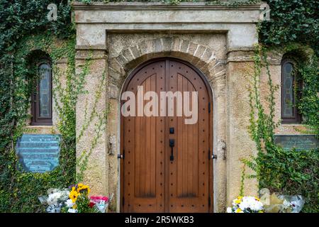 St. Augustine, Floride - 31 décembre 2022 : célèbre monument Sanctuaire de notre-Dame de la Leche chapelle à la Mission nombre de Dios dans la ville historique de St Augustine, Banque D'Images