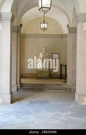 Cour du Musée du Risorgimento italien, via Borgonuovo rue, Milano Design week, Milan Lombardie, Italie, Europe Banque D'Images
