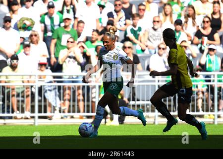 Stockholm, Suède. 06th juin 2023. Stockholm, Suède, 6 juin 2023: Madelen Janogy (9 Hammarby) dans la finale de la coupe suédoise sur 6 juin 2023 entre Hammarby IF et BK Hacken à l'arène Tele2 à Stockholm, Suède (Peter Sonander/SPP) crédit: SPP photo de presse sportive. /Alamy Live News Banque D'Images