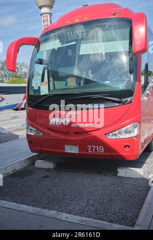 ADO bus Station Cancun aéroport Yucatan Mexique Banque D'Images