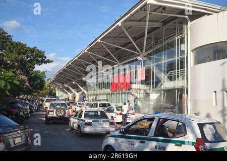 ADO bus Station Cancun Yucatan Mexique Banque D'Images