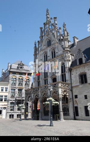 Hôtel de ville de Mechelen - Stadhuis van Mechelen - Grote Markt Belgique Banque D'Images