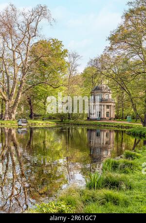 Pavillon anglais au château de Pillnitz, Dresde, Saxe, Allemagne Banque D'Images