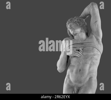 L'esclave mourant est une sculpture de l'artiste italien de la Renaissance Michel-Ange. Banque D'Images