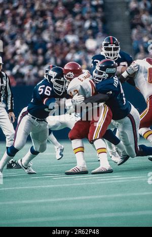 Buffalo Bills vs. Kansas City Chiefs. NFL match poster. Two american  football players silhouette facing each other on the field. Clubs logo in  backgro Stock Photo - Alamy