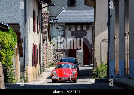 06 Debbie GOURDON, Giovanna QUINTILI FR/FR Porsche 356 C 1964, action pendant le Rallye des Princesses Richard mille de 3 juin à 8, 2023 entre Paris et Nice, France - photo Gregory Lenormand/DPPI crédit: DPPI Media/Alamy Live News Banque D'Images